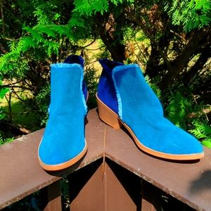 ❣️ Hosts' Pick❣️Color Blocked Ankle Booties